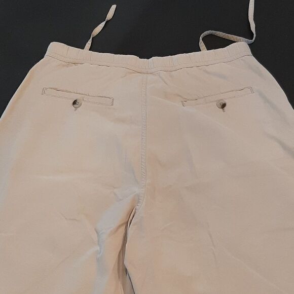 Northern Reflections Cream Lightweight Drawstring Pants - Picture 5 of 9